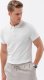 Ombre Koszulka polo z dzianiny pique - ecrue V7 S1746 XXL 4