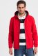 Kurtka męska Ombre Męska kurtka z polarowym środkiem SOFTSHELL- czerwony V6 OM-JANP-0137 L 4