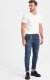 Ombre T-shirt męski V-NECK z elastanem - biały V1 OM-TSCT-0106 L 1
