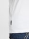 Ombre T-shirt męski V-NECK z elastanem - biały V1 OM-TSCT-0106 L 7