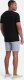 Ombre Męski T-shirt V-NECK z elastanem - czarny V3 OM-TSCT-0106 L 8