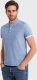 Ombre Koszulka męska polo bez kołnierzyka - niebieska V3 OM-TSCT-0156 XXL 2