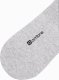 Ombre Skarpety męskie stopki 4-pak - szaro-czarne OM-SOSS-0104 one size 6