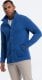 Ombre Bluza męska casual ze stójką zapinana na guziki - niebieska V1 OM-SSZP-0171 L 2
