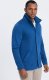 Ombre Bluza męska casual ze stójką zapinana na guziki - niebieska V1 OM-SSZP-0171 L 3