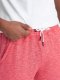 Ombre Spodenki męskie z tkaniny melanżowej LOOSE FIT - jasnoczerwone V7 OM-SRSK-0116 XL 1