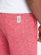 Ombre Spodenki męskie z tkaniny melanżowej LOOSE FIT - jasnoczerwone V7 OM-SRSK-0116 3XL 4