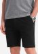 Ombre Szorty męskie SLIM FIT ze strukturalnej dzianiny - czarne V2 OM-SRCS-0126 L 2