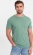 Ombre T-shirt męski z ozdobnym efektem confetti - zielony V4 OM-TSCT-0178 S 3