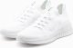 Ombre Wsuwane męskie buty sneakersy wykonane z lekkich materiałów - białe V4 OM-FOKS-0149 41 3