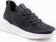Ombre Męskie buty sneakersy wsuwane wykonane z lekkich materiałów - grafitowe V1 OM-FOKS-0149 41 4