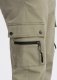 Ombre Męskie spodnie JOGGERY z zapinanymi kieszeniami cargo - khaki V1 OM-PAJO-0125 M 1