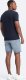 Ombre T-shirt męski bawełniany z nadrukiem winyl - granatowy V2 OM-TSPT-0119 L 5