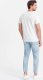 Ombre T-shirt męski bawełniany z nadrukiem California - biały V1 OM-TSPT-0128 XXL 5