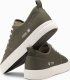 Ombre Klasyczne męskie trampki niskie BASIC - oliwkowe V3 OM-FOTL-0145 40 5
