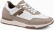 Ombre Męskie buty sneakersy z siateczką mesh - piaskowe V1 OM-FOSL-0153 40 4