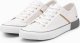 Ombre Klasyczne męskie trampki z nitami - białe V3 OM-FOTL-0147 41 2