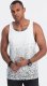 Ombre Tank top męski bawełniany z gradientowym nadrukiem - biały V1 OM-TSTT-22SS-001 L 3