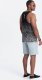 Ombre Męski tank top bawełniany z gradientowym nadrukiem - czarny V2 OM-TSTT-22SS-001 S 4