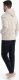 Ombre Bluza męska dresowa BASIC rozpinana z kapturem - jasnobeżowa V1 OM-SSBZ-0178 S 6