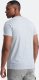 Ombre Męski klasyczny bawełniany T-shirt BASIC - szary melanż V5 OM-TSBS-0146 S 5