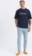 Ombre Męskie spodnie dresowe typu jogger - niebieskie V7 OM-PABS-0173 XXL 3