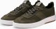 Ombre Sneakersy męskie wsuwane ze strukturalnego materiału  oliwkowe V2 OM-FOSL-0154 42 2