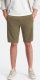 Ombre Męskie szorty dresowe bawełniane BASIC   oliwkowe V2 OM-SRBS-0149 M 4