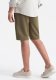 Ombre Męskie szorty dresowe bawełniane BASIC   oliwkowe V2 OM-SRBS-0149 M 6