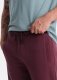 Ombre Szorty męskie dresowe bawełniane BASIC  bordowe V3 OM-SRBS-0149 M 4