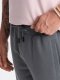 Ombre Męskie szorty dresowe bawełniane BASIC   grafitowe V11 OM-SRBS-0149 XXL 2