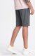 Ombre Męskie szorty dresowe bawełniane BASIC   grafitowe V11 OM-SRBS-0149 XXL 6