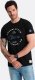 Ombre T-shirt męski z nadrukiem Ombre Casual Style  czarny V2 OM-TSPT-0144 L 1