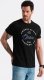Ombre T-shirt męski z nadrukiem Ombre Casual Style  czarny V2 OM-TSPT-0144 L 2
