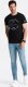 Ombre T-shirt męski z nadrukiem Ombre Casual Style  czarny V2 OM-TSPT-0144 L 3