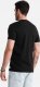 Ombre T-shirt męski z nadrukiem w stylu college  czarny V2 OM-TSPT-0137 XL 4
