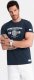Ombre T-shirt męski z nadrukiem w stylu college  granatowy V3 OM-TSPT-0137 XL 1