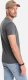 Ombre T-shirt męski z okrągłym rozpinanym dekoltem henley  grafitowy V6 OM-TSCT-0155 S 4