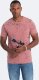 Ombre T-shirt męski bawełniany w esy-floresy  różowy V5 OM-TSFP-0184 L 2