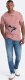 Ombre T-shirt męski bawełniany w esy-floresy  różowy V5 OM-TSFP-0184 L 4