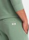Ombre Komplet dresowy męski bluza + szorty  zielony V3 Z77 XXL 6