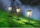 Aigostar  2X Lampa Led Solarna Wbijana Zewnętrzna 55Cm 0,3W 8