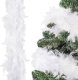 Springos Boa z piór naturalnych 600 cm łańcuch na choinkę, ozdoba świąteczna biały UNIWERSALNY 1