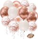 Springos Zestaw dekoracji na wieczór panieński balony napis rose gold UNIWERSALNY 2