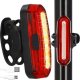 Springos Lampka rowerowa tylna usb 120 lumenów UNIWERSALNY 1