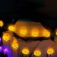 Springos Lampki na Halloween dynie girlanda łańcuch świetlny na baterie 10 LED UNIWERSALNY 4