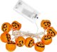 Springos Lampki na Halloween dynie girlanda łańcuch świetlny na baterie 10 LED UNIWERSALNY 8