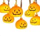 Springos Lampki na Halloween dynie girlanda łańcuch świetlny na baterie 10 LED UNIWERSALNY 9