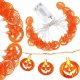 Springos Lampki na Halloween dynie girlanda łańcuch świetlny na baterie 20 LED UNIWERSALNY 7