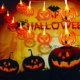 Springos Lampki na Halloween dynie girlanda łańcuch świetlny na baterie 20 LED UNIWERSALNY 9